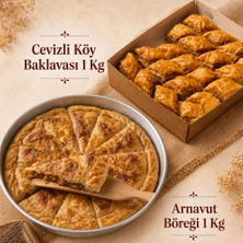 İnanç Fırın Inanç Fırın Cevizli Köy Baklavası 1 kg + Pırasalı Arnavut Böreği 1 kg