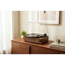 Adalı Store Kahverengi Hoparlörlü Pikap ile Retro Müzik Keyfi