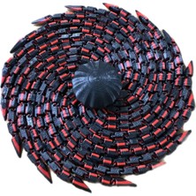 Tetra’s 3D Baskı Zincirli Fidget Spinner Stres Oyuncağı Hareketli Spiral Tasarım