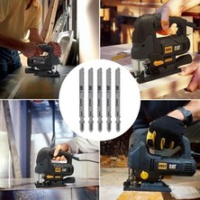 Adalı Store Cat DA06003 5 Parça Profesyonel Ahşap Çapaksız Temiz Kesim Dekupaj Testere Bıçağı,