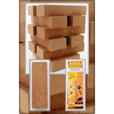 TAN EXPRESS Jenga 54 Parça Mdf Denge Zeka ve Strateji Oyunu 1 Kutu (Videolu)