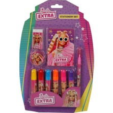 Adalı Store 8 Parça Renkli Kalem ve Defter Seti, Eğlenceli Kırtasiye