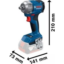 Adalı Store Kompakt Tasarım ile 18V Darbeli Somun Sıkma Makinesi