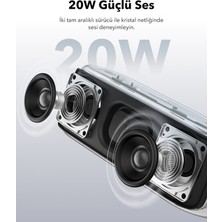 Adalı Store Kablosuz Bluetooth Hoparlör, Çoklu Işık Efektleri ve 10 Saat Çalma Süresi Sunar