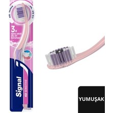 Adalı Store Yumuşak Kıllı 4d Sensitive Diş Fırçası 1 Parça ile Diş Eti Koruma