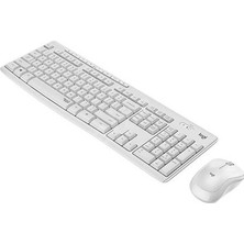 Adalı Store Logitech MK295 Q Tr Beyaz Kablosuz Klavye Mouse