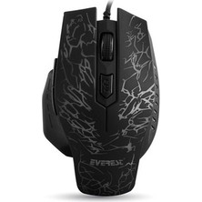 Adalı Store Kablolu Oyun Mouse'u, Siyah Tasarım ile Şık Görünüm