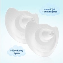 Sungur's Store Silikon Göğüs Koruyucu, Bebekler Için Rahat Kullanım Tasarımı