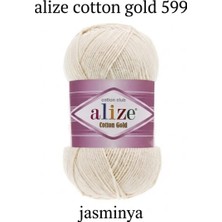 Alize Cotton Gold Renk No 599 Amigurumi Ipi 100 gr El Örgü Ipi Punch Ipi 1 Adet