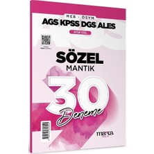 Marka Yayınları 2025 Meb Ags Kpss Dgs Ales Sözel Mantık 30 Deneme Tamamı Video Çözümlü