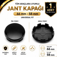 Memo Digital Jant Göbek Kapağı Dış Çap 66 mm - Iç Çap 58 mm 1 Adet