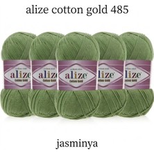 Alize Cotton Gold 5 Adet Renk No 485 Amigurumi Ipi 100 gr El Örgü Ipi Punch Ipi
