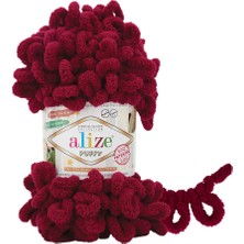 Alize Puffy 5’li Paket No 107 El Örgü Ipi Şişsiz Panduf Battaniye Atkı Hırka Paspas Çanta Hobi