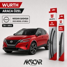 Würth Nissan Qashqai Ön+Arka Silecek Seti (2022-2025)