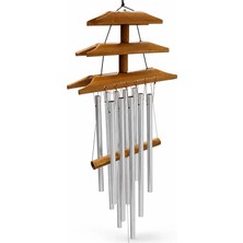 Bambu Metal Çubuklu Rüzgar Çanı NO:1027