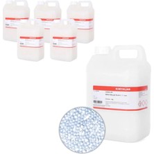 KimyaLab Silikajel Beyaz Nem Alıcı 4 kg Dökme - Silicagel 5 Adet