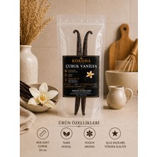 Kokoda Vanilya Çubuğu (Çubuk Vanilya) - 18/20 cm - 5'li Vakum Paket