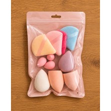Studio Cosmetics Çoklu Sünger Seti Kapatıcı Pudra Fondöten Pembe