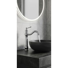 Titanium Design Manolya Krom Çanak Lavabo Bataryası