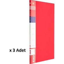 Bigpoint Sunum Dosyası 10'lu Kırmızı x 3 Adet