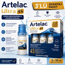 artelac ultra 4s bausch+lomb  3 lü avantaj paketi