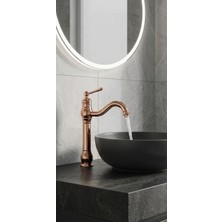 Titanium Design Manolya Rose Gold Çanak Lavabo Bataryası