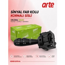 Arte Dacia Logan 2012-2016 Uyumlu | Valeo Sinyal Far Kolu | Kornalı Sisli | Orijinal Valeo