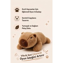 Arbolos Sesli Peluş Capybara Köpek Oyuncağı 20 cm