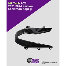 MP Tech Honda Pcx 2021-2024 Karbon Şanzıman Kapağı