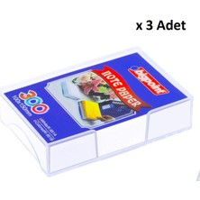Bigpoint Akrilik Küp Notluk Dolu Beyaz 100X150MM x 3 Adet