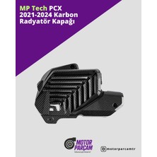 MP Tech Honda Pcx 2021-2024 Karbon Radyatör Kapağı