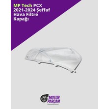 MP Tech Honda Pcx 2021-2024 Şeffaf Hava Filtre Kapağı
