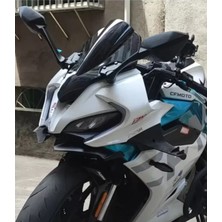 Bay Cf Moto SR250 Far Altı Kanat Winglet Siyah V2