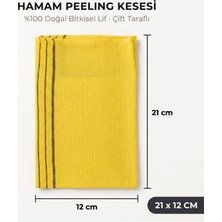 Anatolia Soap 1 Adet Avantajlı Paket Fas Kesesi Doğal Hamam Peeling Kesesi Hamam Peeling Kesesi