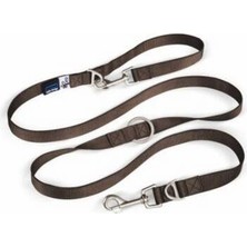 Gees Global Naylon Ayarlanabilen Köpek Gezdirme Tasması Brown Large