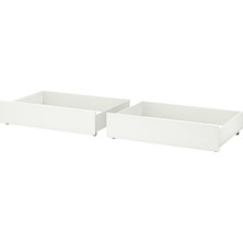Hobiurun Karyola çekmecesi, beyaz, 200 cm, 2'li