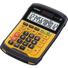 Casio WM-320MT 12 Hane Suya-Toza Dayanıklı Masa Üstü Hesap Makinesi (Kdo)