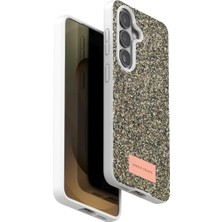 Onegif Samsung Galaxy S26 Plus Bright Simli Kapak - Gold