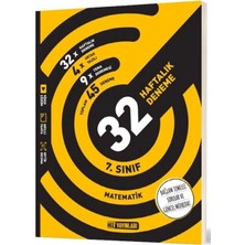 Hız Yayınları Hız 7.sınıf Matematik 32 Haftalık Kazanım Denemeleri