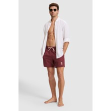 U.S. Polo Assn. Erkek Vişne Deniz Şortu 50322257 VR223
