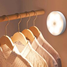 Munico 2 Adet Luminaria Sensör Varlık ve Hareket LED Gece Lambası Akıllı Kablosuz Şarj Edilebilir