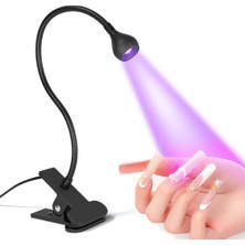 Munico Tırnak Uv Kürleme Işığı Mini Taşınabilir USB Tırnak Jeli Yapma Ev Kullanımı Için