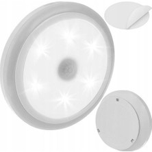 Munico 10 Adet LED Gece Işıkları Hareket Sensörü Kablolu Gece Lambası Otomatik Açma/kapama Dolabı Için