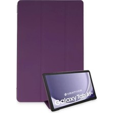 Newface Samsung Galaxy Tab A9 Plus Kılıf Tablet Smart Kılıf - Mor