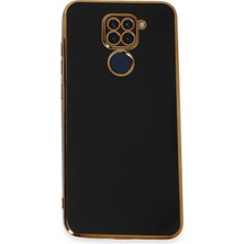 Mey Ithalat® Redmi Note 9 Kılıf Volet Silikon - Siyah