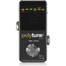 Tc Electronic Polytune 3 Noır Tiny Polyphonic Tuner