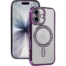 Mey Ithalat® iPhone 17 Joke Simli Magneticsafe Kılıf - Derin Mor