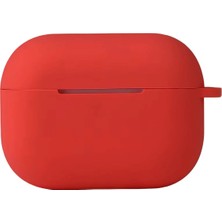 Mey Ithalat® Airpods Pro 3 (3.nesil) Hang Kılıf - Kırmızı