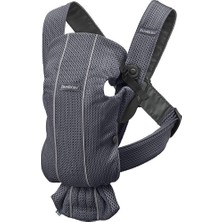 Ayrex Babybjörn Babytrage Mini, 3D Mesh, Anthrazitgrau