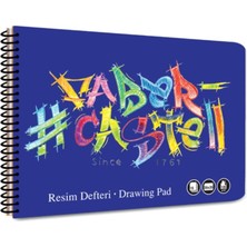 Ayrex Faber-Castell Resim Defteri Logo, Karton Kapak 35X50, 15 Yaprak